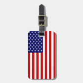 米国国旗 ラゲッジタグ (正面縦)