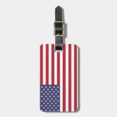 米国国旗 ラゲッジタグ (正面縦)