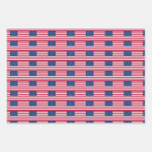 米国国旗 ラッピングペーパーシート (正面3)