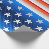 米国国旗 ラッピングペーパー (角)