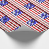 米国国旗 ラッピングペーパー (角)