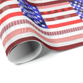米国国旗 ラッピングペーパー (ロールコーナー)