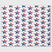 米国国旗 ラッピングペーパー (フラット)