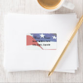 米国国旗 ラベル (インサイチュ)