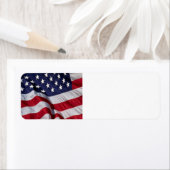 米国国旗 ラベル (インサイチュ)