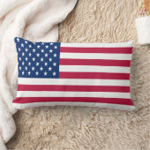 米国国旗 ランバークッション (ブランケット)