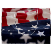 米国国旗 ラージペーパーバッグ (裏面)