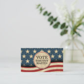 米国国旗 名刺 (スタンド正面)