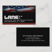 米国国旗 名刺 (正面/裏面)