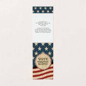 米国国旗 名刺 (外部フラット)