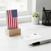 米国国旗 名刺