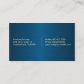 米国国旗 名刺 (裏面)