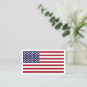 米国国旗、州統一された旗 名刺 (スタンド正面)