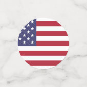 米国国旗 – 愛国心 コンフェッティ (スモール正面)