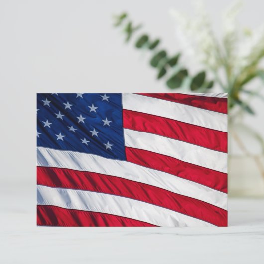 米国国旗 招待状 (スタンド正面)