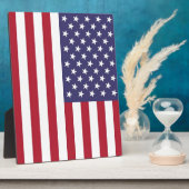 米国国旗 – 本格的スケール「G-spec」 フォトプラーク (側面)