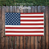 米国国旗 横断幕
