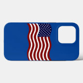 米国国旗/独立記念日 Case-Mate iPhoneケース (裏面 (横))