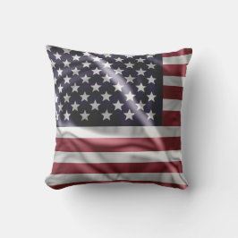 米国国旗、穏やかなヴィンテージフラップ アウトドアクッション