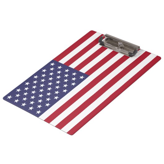 米国国旗(米国) クリップボード (アングル)