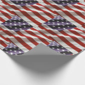 米国国旗 – 米国 ラッピングペーパー (角)