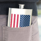 米国国旗 – 米国 – 愛国 – フラスク (インサイチュ)