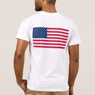 米国国旗 – 米国 – 愛国 Tシャツ
