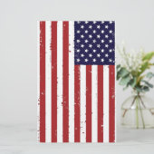 米国国旗、米国/米国 便箋 (スタンド正面)