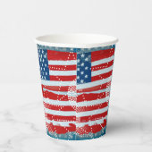 米国国旗 紙コップ (右)