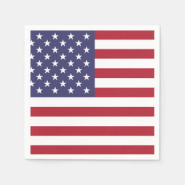 米国国旗 |紙ナプキン スタンダードカクテルナプキン