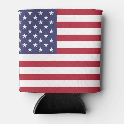 米国国旗 缶クーラー (正面)