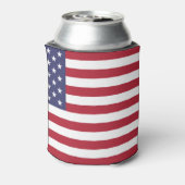 米国国旗 缶クーラー (缶裏面)