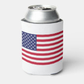 米国国旗 缶クーラー (缶裏面)