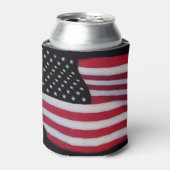 米国国旗 缶クーラー (缶正面)