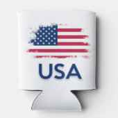 米国国旗 缶クーラー (裏面)