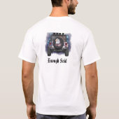 *~*米国国旗 – 赤白青アメリカンオフ上陸 Tシャツ (裏面)