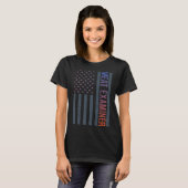 米国国旗 – 食肉調査団 Tシャツ (正面フル)