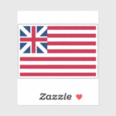 米国国旗（1775年～1777年） シール (シート)