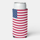 米国国旗–26976 スリム缶クーラー (Seltzer正面)