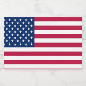 米国国旗–26976 フードラベル (シングルラベル)