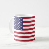 米国国旗–57344 コーヒーマグカップ (正面左)