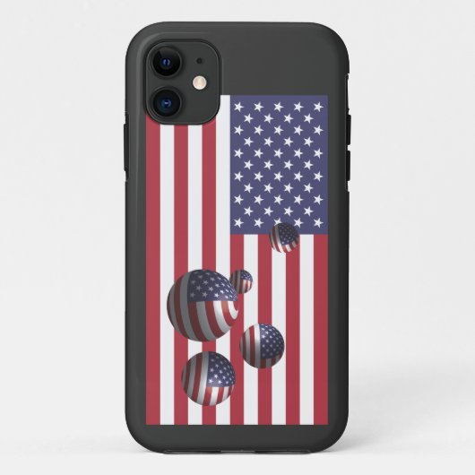 米国国旗 Case-Mate iPhoneケース (裏面)