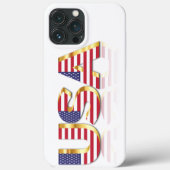 米国国旗 Case-Mate iPhoneケース (裏面)