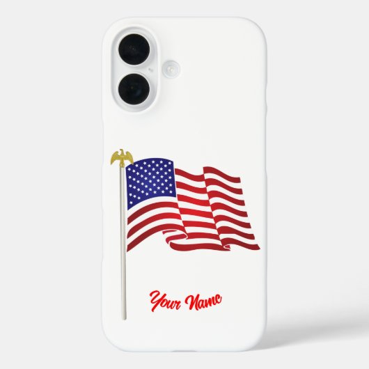 米国国旗 Case-Mate iPhoneケース (裏面)
