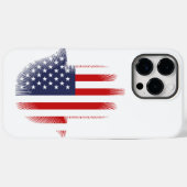 米国国旗 Case-Mate iPhoneケース (裏面 (横))