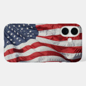 米国国旗 Case-Mate iPhoneケース (裏面 (横))