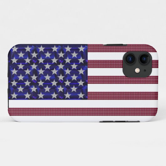米国国旗 Case-Mate iPhoneケース (裏面(横))