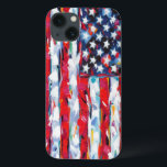 米国国旗 iPhone 13ケース<br><div class="desc">米国国旗。アーティスト： Carolee VitalettiイメージID: 156057GG。</div>