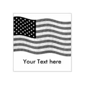 米国国旗 – grungy ラバースタンプ (インプリント)