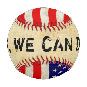 米国国旗 – grungy 野球ボール